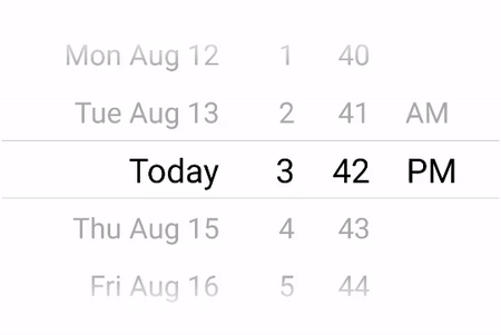 React Native Date Picker Android